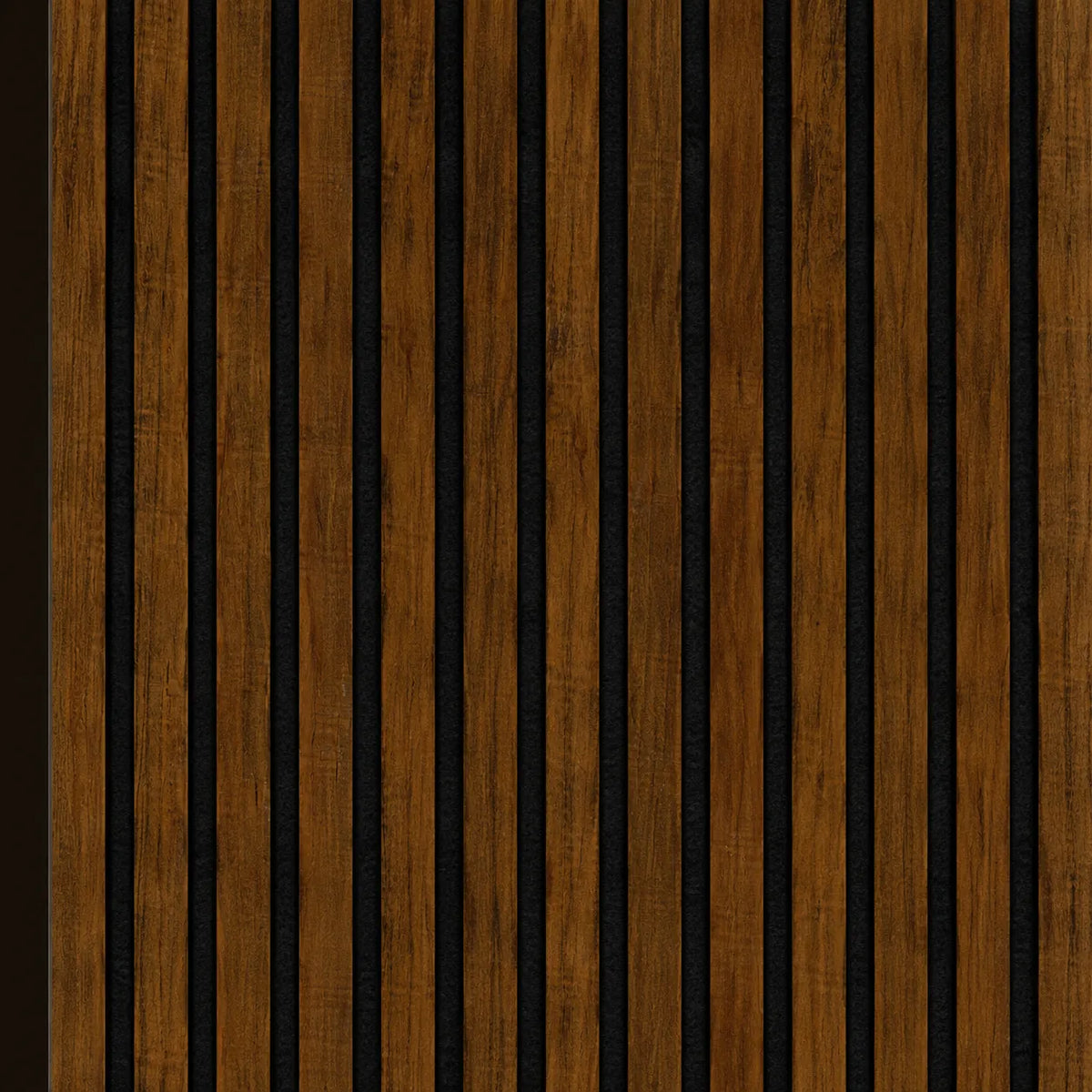 Foil Finish Acoustic Slat Wall Panel – 20mm
