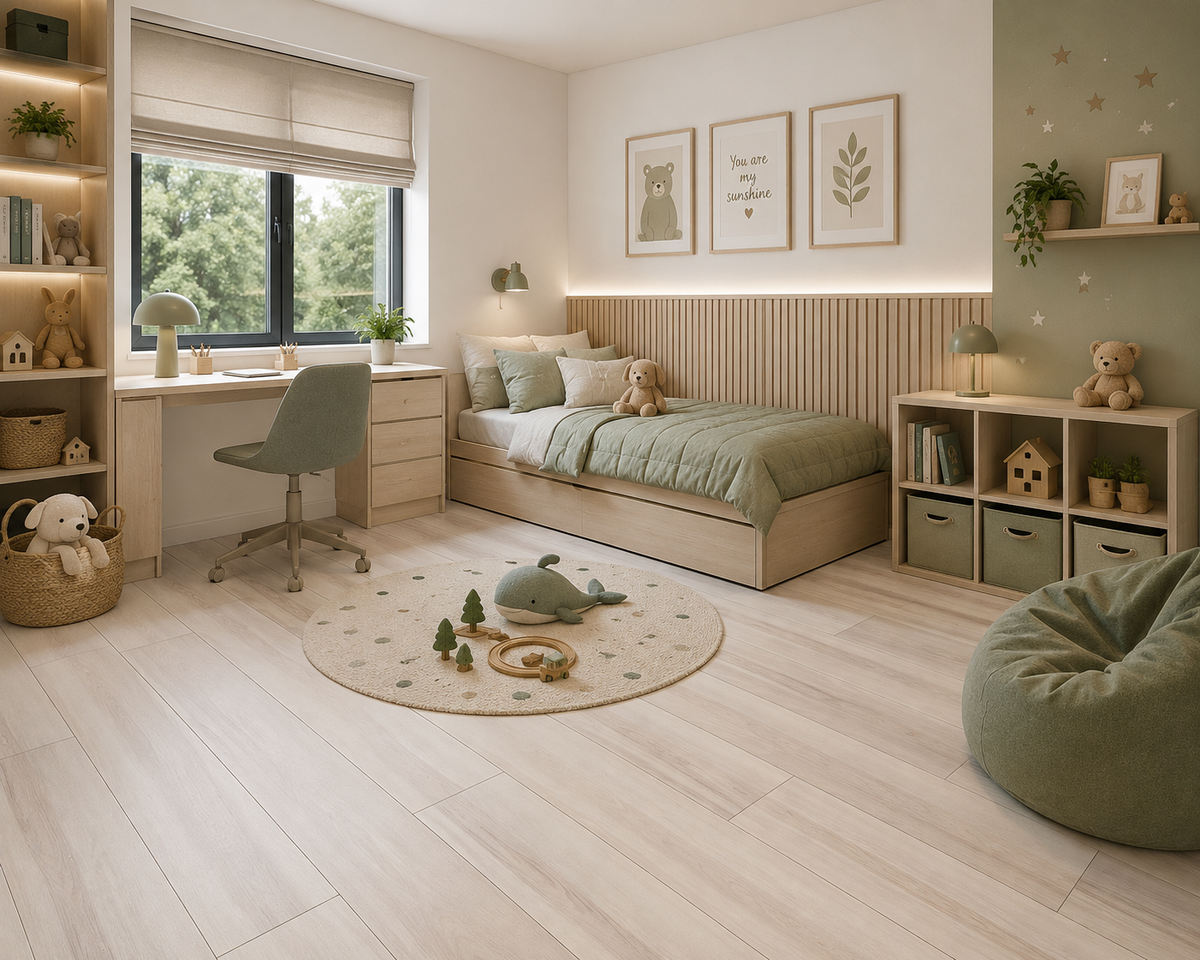 Panzu 4.7 mm Stone Polymer Composite Flooring
