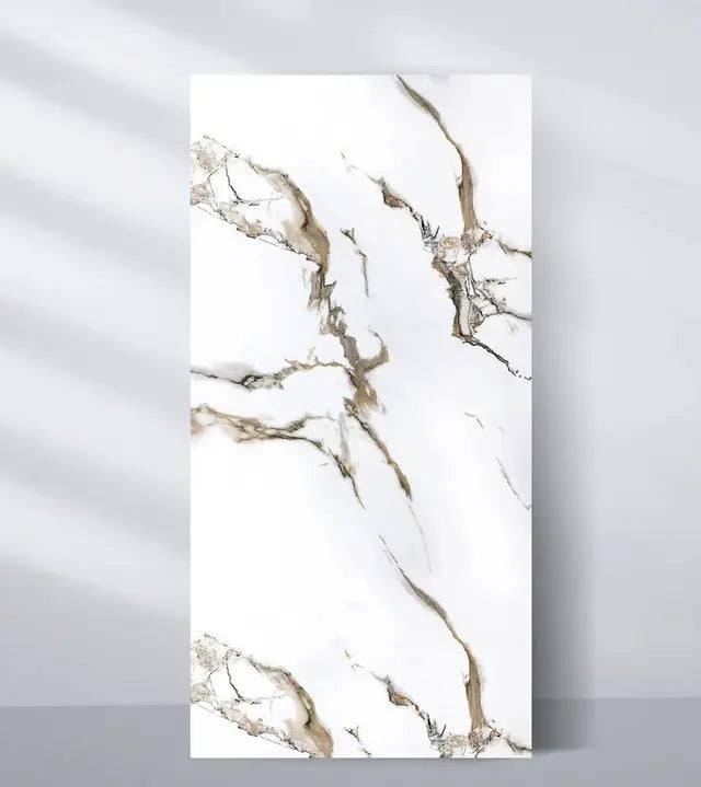 Faux Marble Bamboo Charcoal Wall Panel