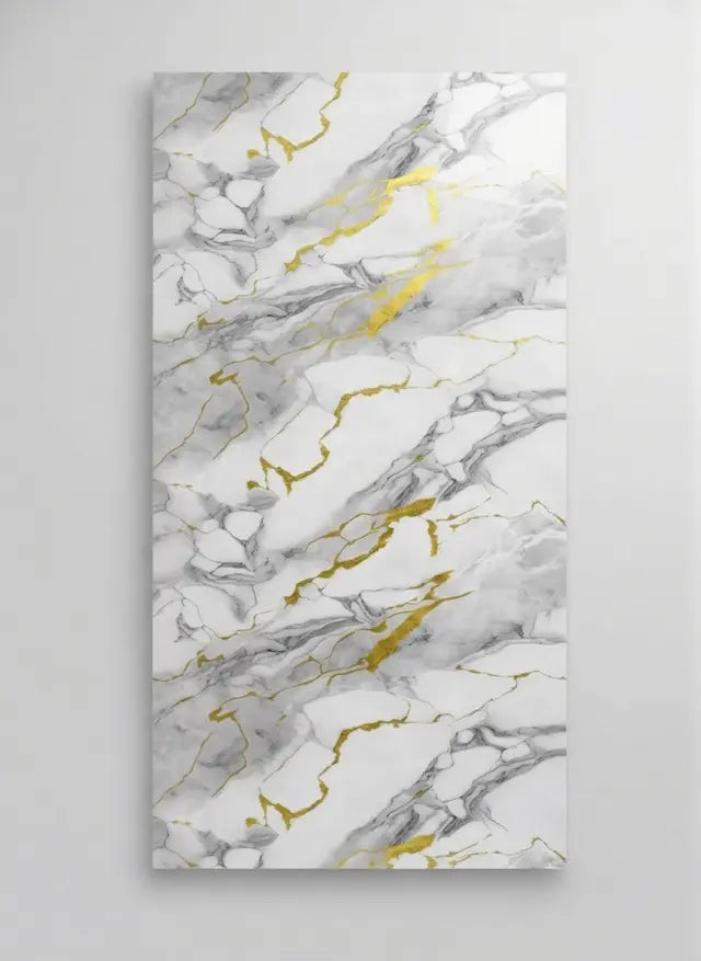 Faux Marble Bamboo Charcoal Wall Panel