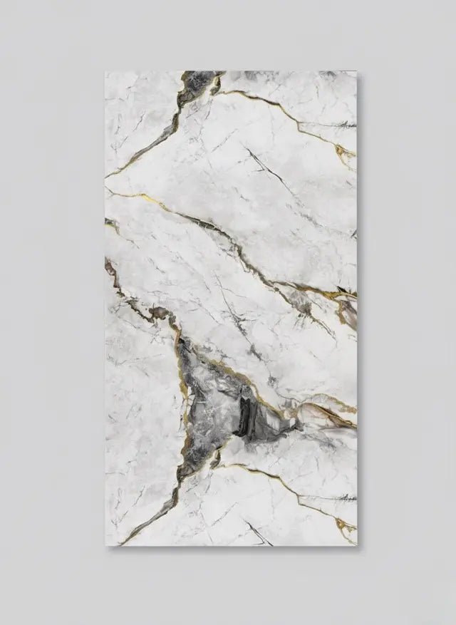 Faux Marble Bamboo Charcoal Wall Panel