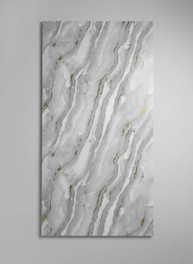 Faux Marble Bamboo Charcoal Wall Panel
