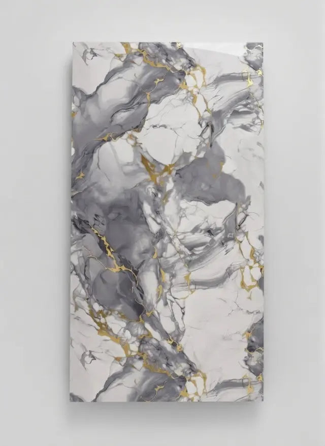 Faux Marble Bamboo Charcoal Wall Panel