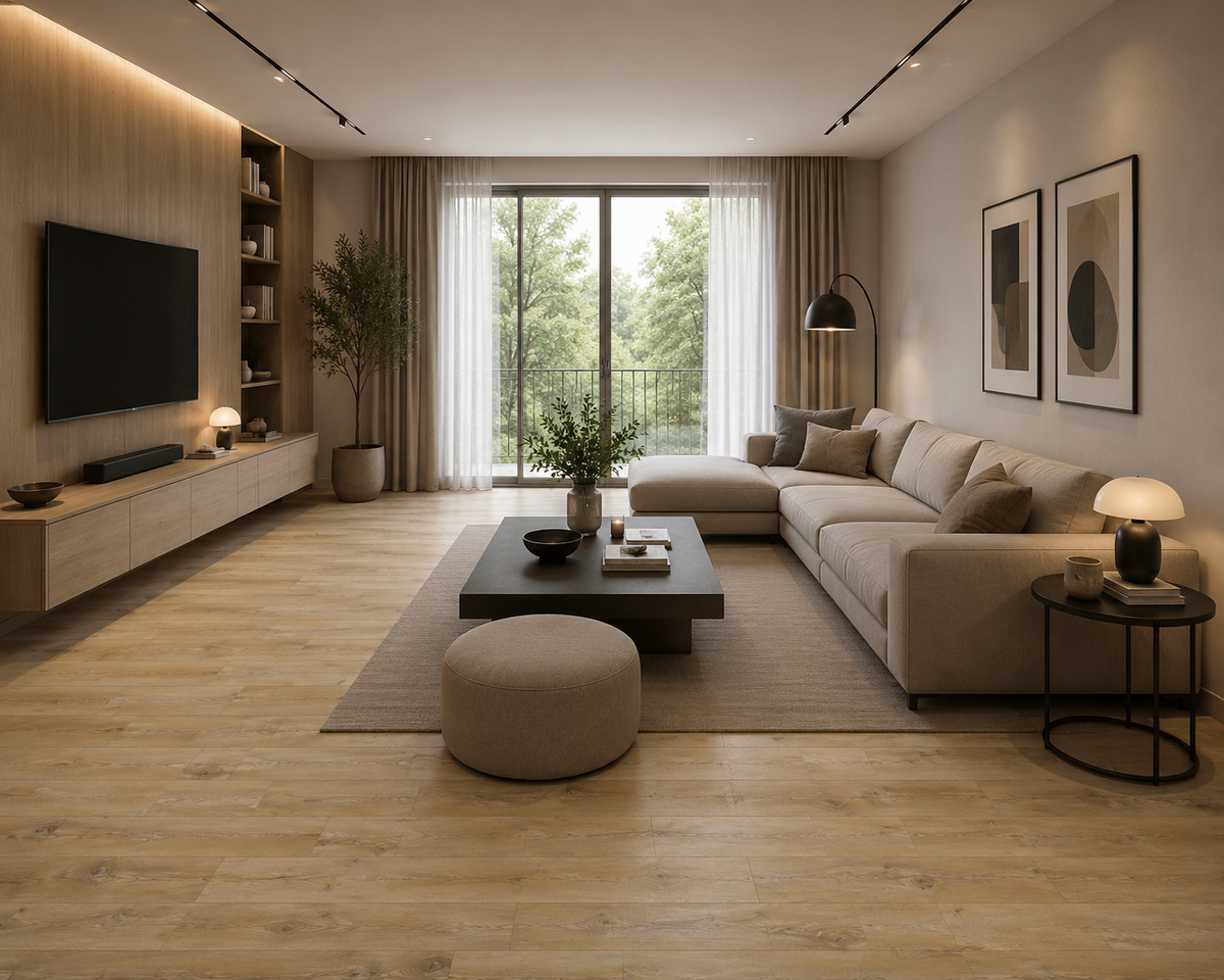 MOMO 2.5mm LVT Luxury Vinyl Plank Flooring