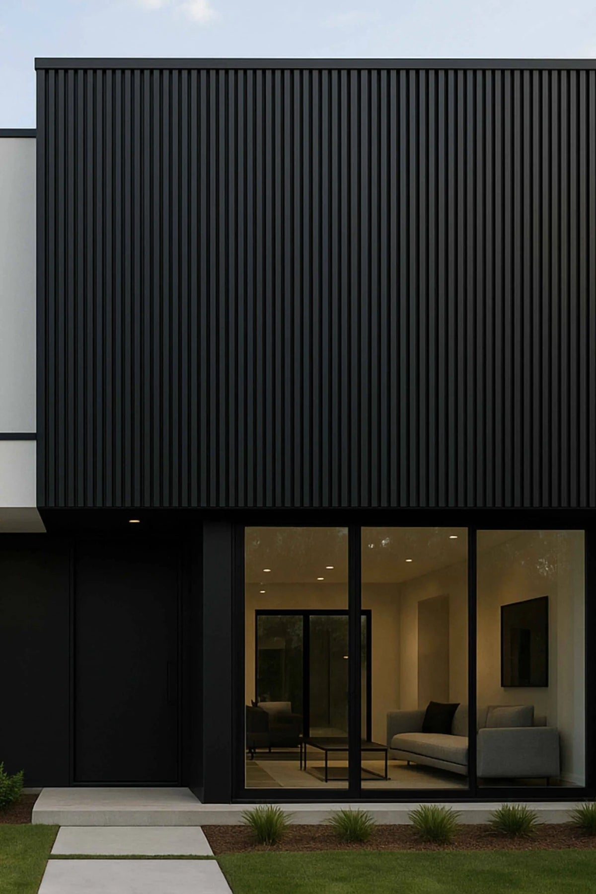 WPC Fluted Exterior Wall Panels